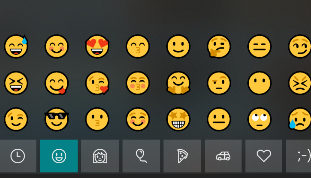 Astuce – Les Emojis sur windows
